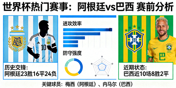 世界杯热门赛事 阿根廷vs巴西 赛前分析